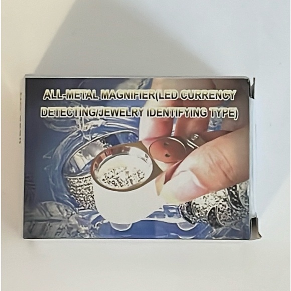 All - metal magnifier - led currency detecting/ jewelry identifying type - Picture 6 of 8